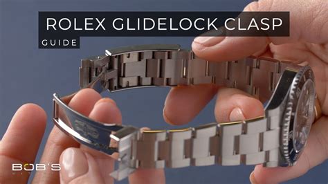 bracciali in ghiera rolex|rolex glidelock.